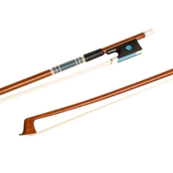 Model 3300 Pernambuco Viola Bow with Blue Pearl Slide and Winding